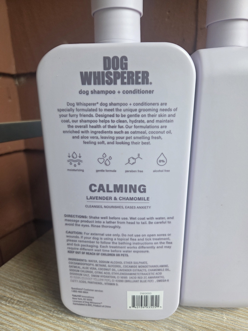 2 Pack Dog Whisperer Calming Lavender & Chamomile Dog Shampoo + Conditioner New - Picture 6 of 8